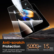 PandaShield 2 Pack for iPad 11th Gen A16/10th Gen 11/10.9" Screen Protector | 9H+ Tempered Glass,Easy-Install Tray,12FT Shatterproof,Apple Pencil Compatible,HD Clarity,Scratch Resistant,Bubble-Free