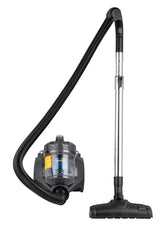 Amazon Basics Cylinder Vacuum Cleaner for Carpet, Upholstery & Car, Compact & Lightweight, 700W, 1.5L, Black