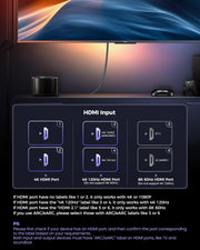 Silkland Certified HDMI 2.1 Cable Ultra High Speed 48Gbps Braided HDR 6.6FT | 4K@240Hz 144Hz 120Hz, 8K@60Hz, 1440P, HDR10+, eARC, HDCP 2.3, Dolby Atmos, DTS:X, Xbox, PS5, PS4, Roku TV, Monitor, PC TV