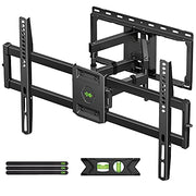 USX Mount Full Motion TV Wall Mount for 42-90 inch TV Holds up to 132lbs | TV Mount Bracket Dual Swivel Articulating Tilt 6 Arms, Max 16" Wood Studs, VESA 600x400mm, Fits 55/65/75/85/86"