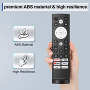 Replacement Remote Control for Hisense Smart Google TV，for Hisense UHD 4K ULED Google TVs