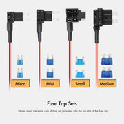 WOLFBOX 4A USB C Dash Cam Hardwire Kit 11.48ft Total, 24/7 Parking Monitor | For WOLFBOX 4A USB-C Dash Cams, Converting 12V-24V to 5V, Battery Drain Protection
