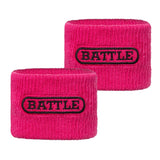 Battle Sports Thick 2.5" Football Armbands | Maximum performance design, Wrist support and coverage, Soft sweat-wicking material, Ultimate comfort, Secure athletic fit