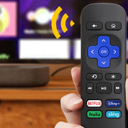 (2 Pack) Replacement Remote for Roku Box Express Player Premiere Control | for Roku 1 2 3 4,NOT for TV or Stick, No Setup Required, Infrared Remote, with User Manual, 4 Shortcuts, ABS Material