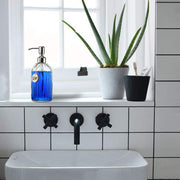 JASAI 18 Oz Clear Glass Soap Dispenser with Rust Proof Stainless Steel Pump | Refillable Liquid Hand soap Dispenser for Bathroom, Premium Kitchen Soap Dispenser (Clear).