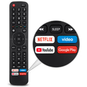 Universal for Hisense TV Remote Replacement | Fully Compatible with All Hisense Smart TVs | 1‑Year Warranty | Original Design with All Functional Buttons Intact