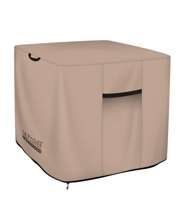 ULTCOVER Waterproof Air Conditioner Cover 30W x 30D x 32H in | Heavy Duty 600D Polyester, UV Resistant, for Outside AC Units
