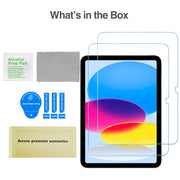 ProCase 2 Pcs Screen Protector for iPad A16 2025 11th 11" /10th 2022 10.9 | Tempered Glass Film Guard -Clear