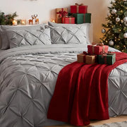 Bedsure 7-Piece Queen Bedding Comforter Set & Sheet Set, Grey Bed in a Bag