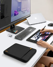 tomtoc 360° Protective Laptop Sleeve for 14-inch MacBook Pro M5 Pro/Max | 2026 A3426 A3427 A3434 M4/M3/M2/M1 A3112 A3401 A3185, Water-Resistant Laptop Case Bag Fits Dell XPS 14 & 13.8" Surface Laptop
