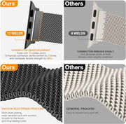 3 Pack Mesh Loop Compatible with Apple Watch Bands for Women Men | 40mm 41mm 38mm 42mm Metal Magnetic Integrated Strap for iWatch Series 12 11 10 9 8 7 6 5 4 SE3 2 1, Fit Daily, Work & Parties