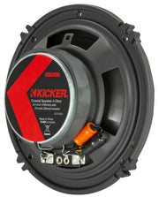KICKER 51KSC6504 KS-Series 6.5" Coaxial Speakers with .75" tweeters, 4-Ohm, Pair
