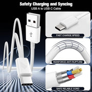 Car CarPlay Cable for iPhone18 Pro Max 17/16/15, USB A to USB C for Carplay | Compatible with iPhone 18/17/16/15 Plus,Pro,Pro Max, iPad USB C Cable 10th, iPad Air Car Charger Cable Cord 3FT (White)