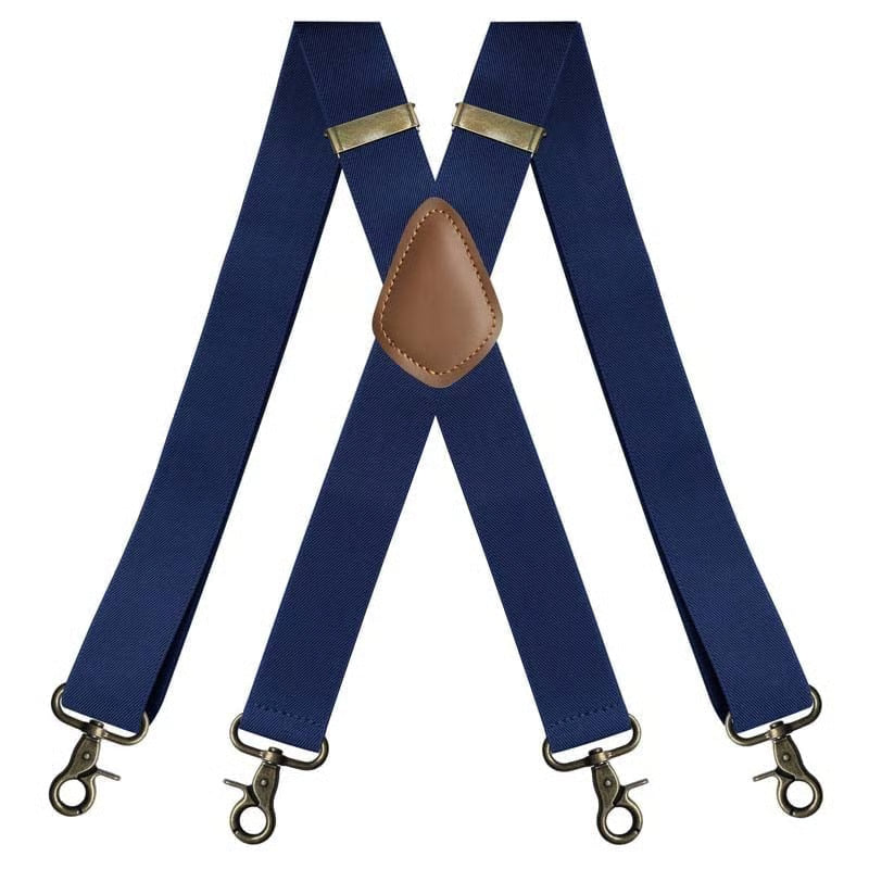 🧵 Adjustable X-Back Suspenders | For Work Wear
