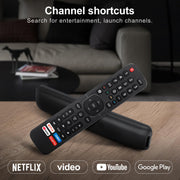 Universal for Hisense TV Remote Replacement | Fully Compatible with All Hisense Smart TVs | 1‑Year Warranty | Original Design with All Functional Buttons Intact