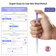 DEGGE Stylus Pen for iPad 2018-2026, 15Mins Fast Charge for Apple Pencil