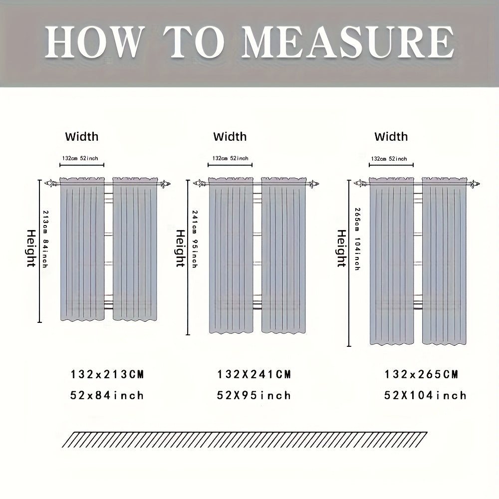 2Panels Exquisite Floral Jacquard Fabric Integrated Blackout Curtain, Top Perforated Hanging, Blackout 80%, Room Decoration Resistant, Suitable for bedroom, office, kitchen, living room, study, Room Decor,