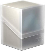 Ultimate Guard Boulder 100+ Classic, Deck Case for 100 Double-Sleeved TCG Cards, Frosted, Secure & Durable Storage for Trading Card Games, Soft-Touch Finish