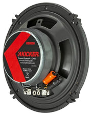 KICKER 51KSC6504 KS-Series 6.5" Coaxial Speakers with .75" tweeters, 4-Ohm, Pair
