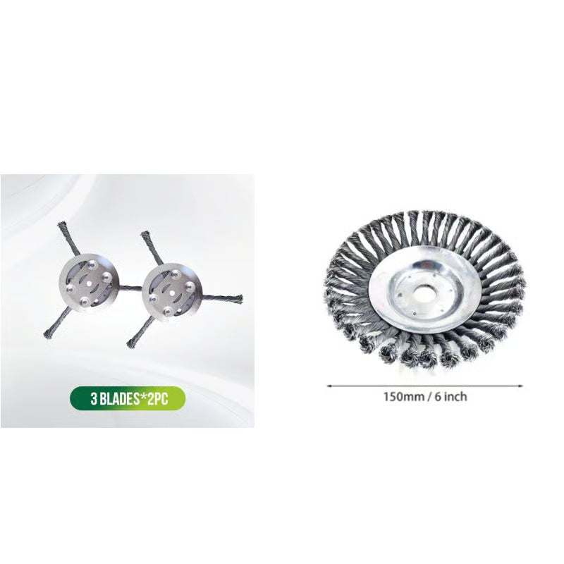 🔥Buy More Save More String🌿Trimmer Replacement Head,Steel Wire Grass Cutting Head