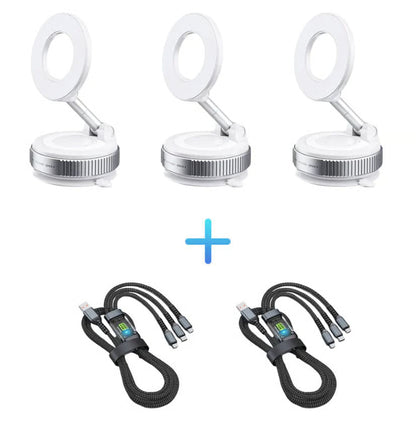 🔥Buy More Save More🔄360° Adjustable Vacuum Magnetic Phone Holder📱🚗