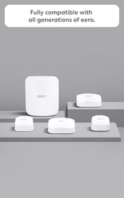 Amazon eero 7 dual-band mesh Wi-Fi 7 router (newest model) - Supports internet plans up to 2.5 Gbps, Coverage up to 2,000 sq. ft., 1-pack