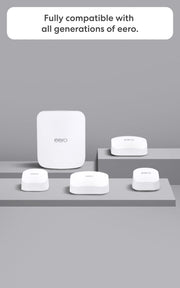 Amazon eero 7 dual-band mesh Wi-Fi 7 router (newest model) - Supports internet plans up to 2.5 Gbps, Coverage up to 2,000 sq. ft., 1-pack