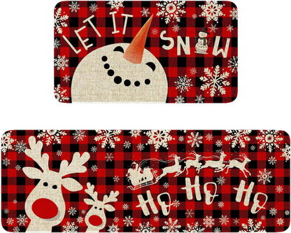🔥 Christmas Themed Kitchen Mat