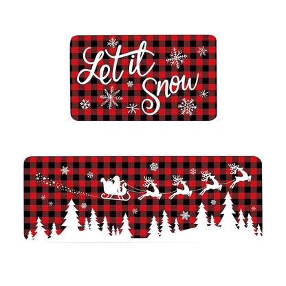 🔥 Christmas Themed Kitchen Mat