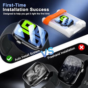 JavoYion 6 Pack Screen Protector for Apple Watch Series 12/11/10 42mm, Easy | [Auto Alignment Box], Bubble Free Easy Install, No Lifting, Touch Sensitive, Anti Scratch Flexible Soft Film for Beginners