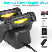 OIVO PS4 Controller Charger Dock Station, 1.8Hrs PS4 Controller Charging Dock, Charging Station Replacement for PlayStation 4 Dualshock 4 Charger