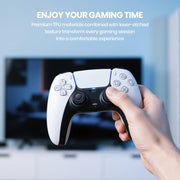 NEWDERY Joystick Replacement Grip Caps for PS5/PS4 Controller | Silicone Thumb Grip Cap Replacement Set, Anti-Slip Design, Compatible with PS5/PS4 Controller, Black, 10-Pack
