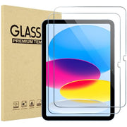 ProCase 2 Pcs Screen Protector for iPad A16 2025 11th 11" /10th 2022 10.9 | Tempered Glass Film Guard -Clear