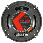 KICKER 51KSC6504 KS-Series 6.5" Coaxial Speakers with .75" tweeters, 4-Ohm, Pair
