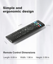 for Vizio smart tv Remote Replacement,Compatible with vizio Smart TV | Compatible with vizio TV D,M,V,Series UHD LED LCD Smart TV