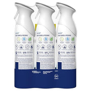 Febreze Air Mist, Air Freshener Spray, Odor Fighting Room Spray, Deodorizer for Home Bathroom Kitchen Office Apartment Dorm Room Classroom, Heavy Duty Crisp Clean Scent, 8.1oz (Pack of 3)