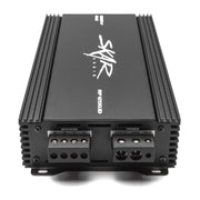 Skar Audio RP-1200.1D Monoblock Class D MOSFET Amplifier with Remote Subwoofer Level Control, 1200W
