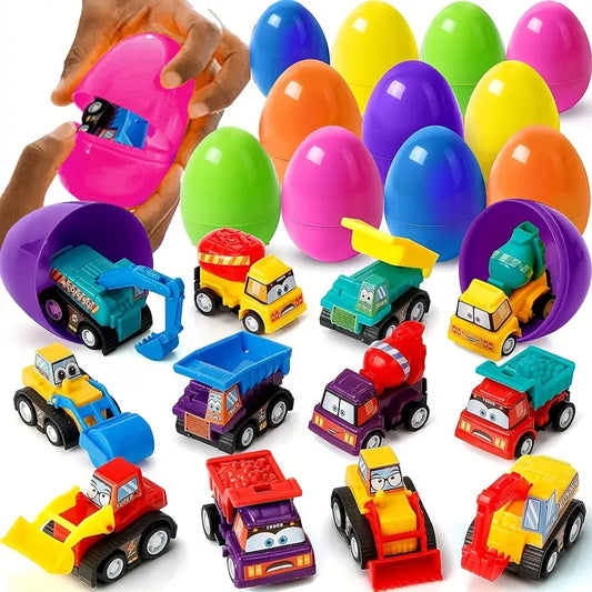 Easter Engineering Vehicle Gacha Set