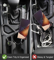 USB C Cable 3ft 2Pack USB C to USB C Charger Cable for Car, Coiled Type C