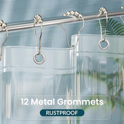 Titanker Shower Curtain Liner Clear Plastic Shower Liner 72 x 72 Lightweight Waterproof PEVA Shower Curtains for Bathroom with Magnets and Rustproof Grommets