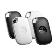 Life360 Tile Pro - Powerful Bluetooth Tracker, Key Finder and Item Locator for Keys Bags, and More. Both iOS and Android Compatible. Phone Finder. 4-Pack (Black/White)