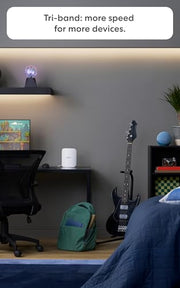 Amazon eero Pro 7 tri-band mesh Wi-Fi 7 router (newest model) - Supports internet plans up to 5 Gbps, Coverage up to 2,000 sq. ft., 1-pack