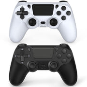 Wuthur 2 Pack Wireless Controller Compatible with PS4 / Pro/Slim (Black & White)