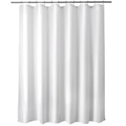 Titanker Waterproof Fabric Shower Curtain Liner Washable, Cloth Shower Liner with Magnets, White Shower Liner Soft Fabric, Lightweight Shower Curtain Liner, 70x72 Inches
