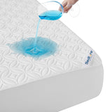 BEDLORE Waterproof Double Mattress Protector, Soft Brushed Microfiber Cover | Breathable, Upgraded TPU Layer, Noiseless & Hypoallergenic, Deep Pocket, OEKO-TEX, Machine Washable