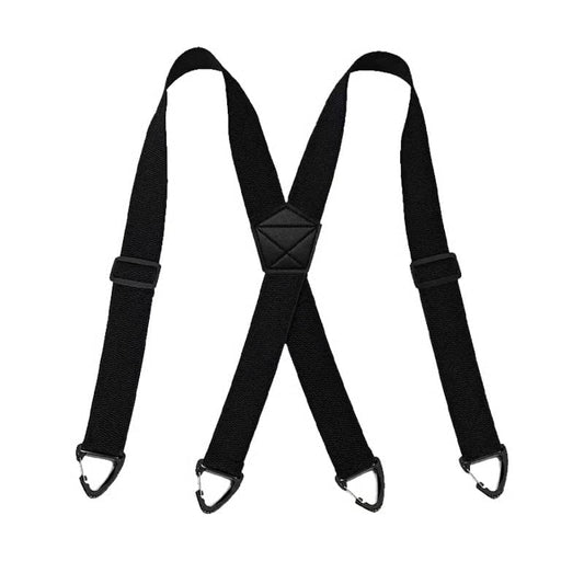 👔 Heavy Duty Work Suspenders | X-Back Adjustable Design