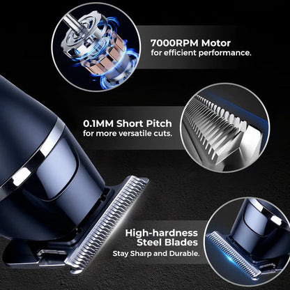 Household Digital Display Professional Electric Hair Clipper Set