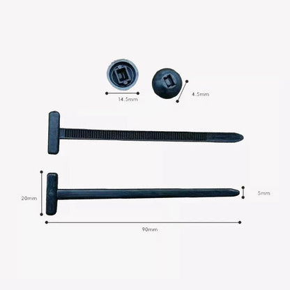 🚗 Instant Car Fix 🔧 Nylon Universal Cable Tie Buckle - For Quick, Secure Vehicle Part Fastening!