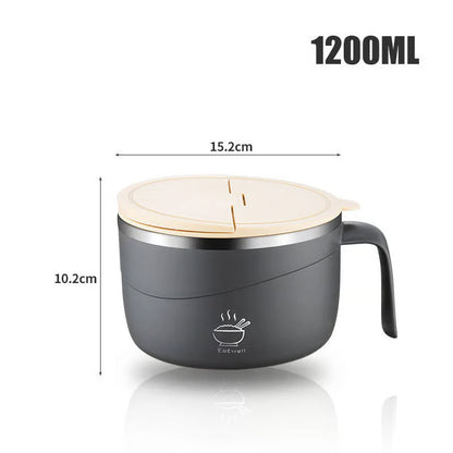 🔥Limited Time Promotion 50% OFF🔥304 Stainless Steel Insulated Ramen Bowl