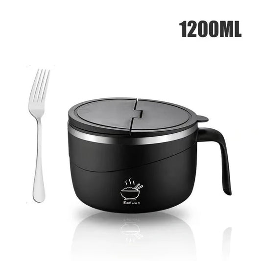 🔥Limited Time Promotion 50% OFF🔥304 Stainless Steel Insulated Ramen Bowl